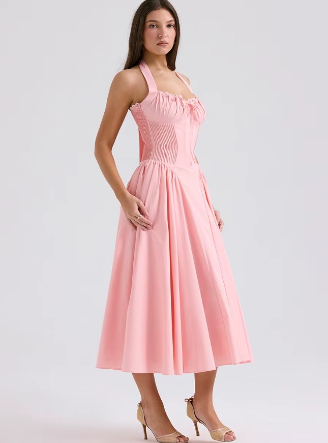Sofia - Robe Midi Élégante