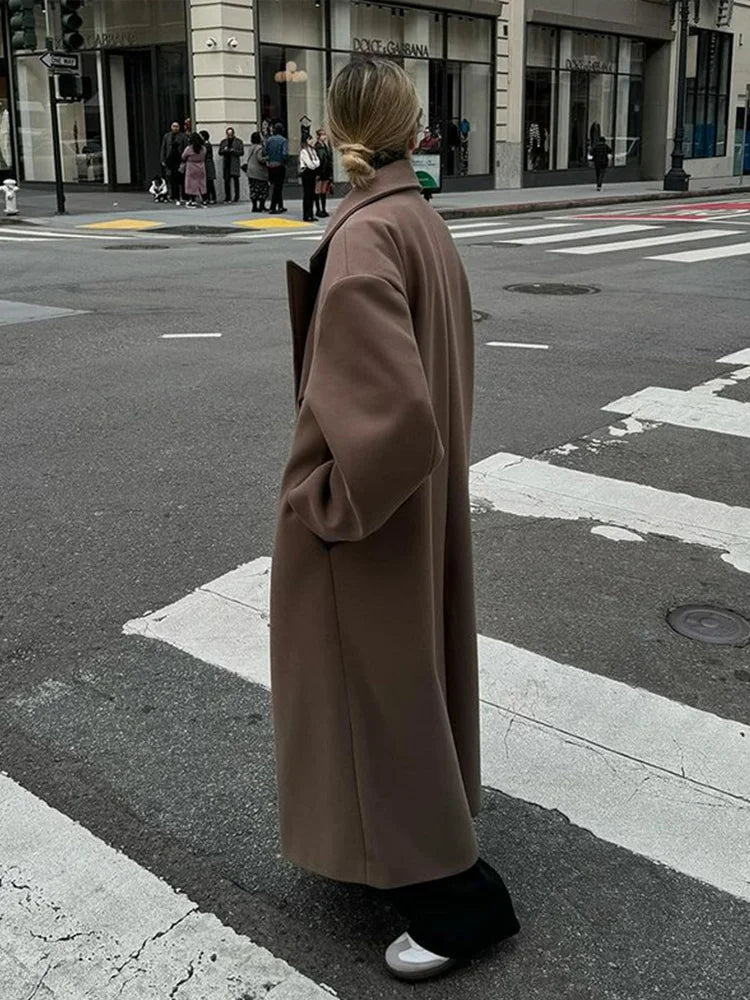 Julie - Manteau Long en Laine