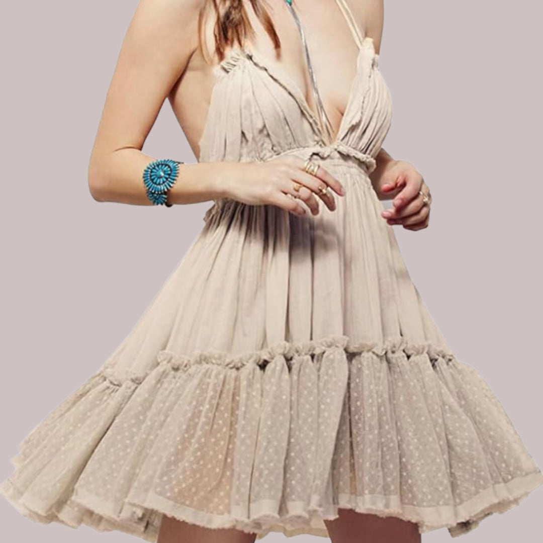 Maya – Robe Bohème Courte