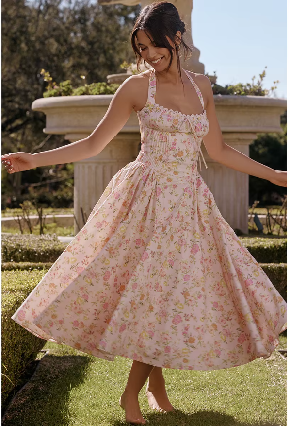 Sofia - Robe Midi Élégante