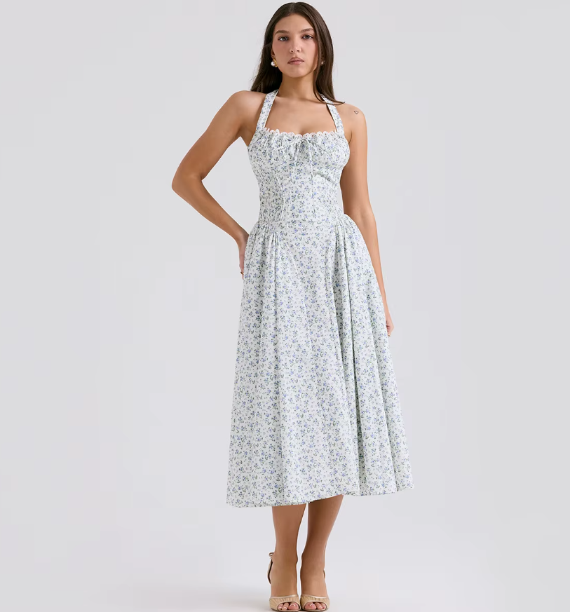 Sofia - Robe Midi Élégante