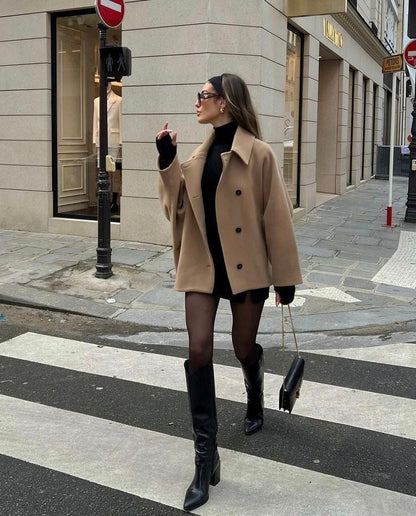 Jamie - Manteau en Laine Oversize
