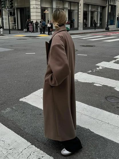 Julie - Manteau Long en Laine