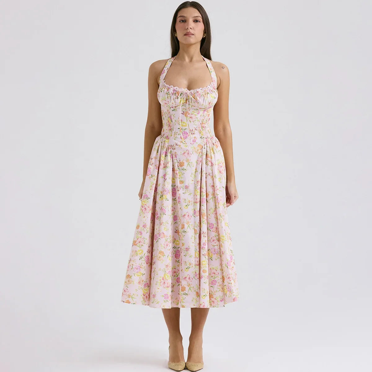Sofia - Robe Midi Élégante
