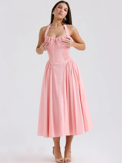 Sofia - Robe Midi Élégante